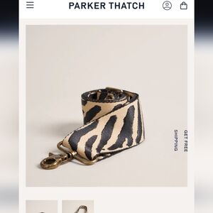 Parker Thatch Adjustable Crossbody Strap Tiger Luggage